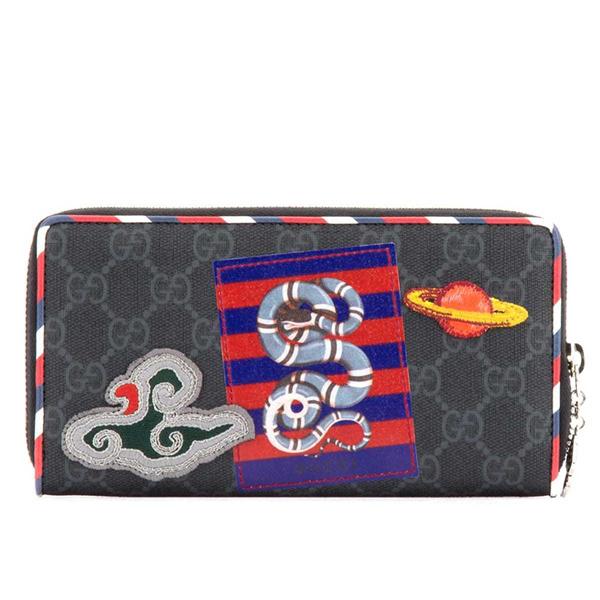 GUCCI グッチ コピー Embellished GG Supreme 長財布 8071207